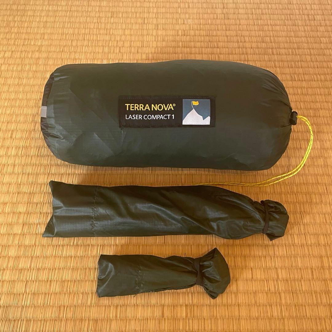 【使用3回美品】TERRA NOVA テラノバ レーサーコンパクト1 ULテント