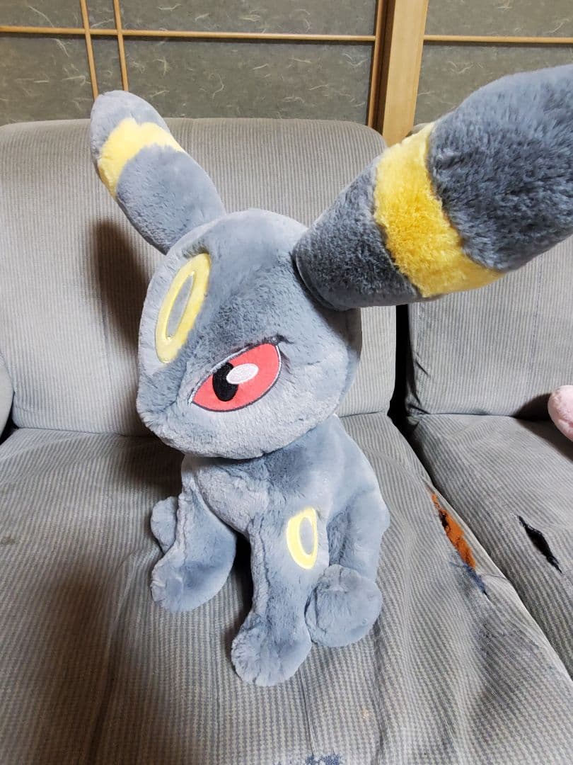 【ゲリラセール最終価格】ふわふわ抱きぬいぐるみ　ブラッキー、ニンフィア