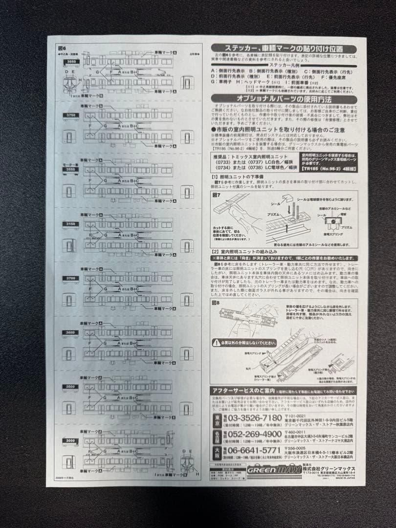 GREEN MAX 京阪3000系　8輛編成セット