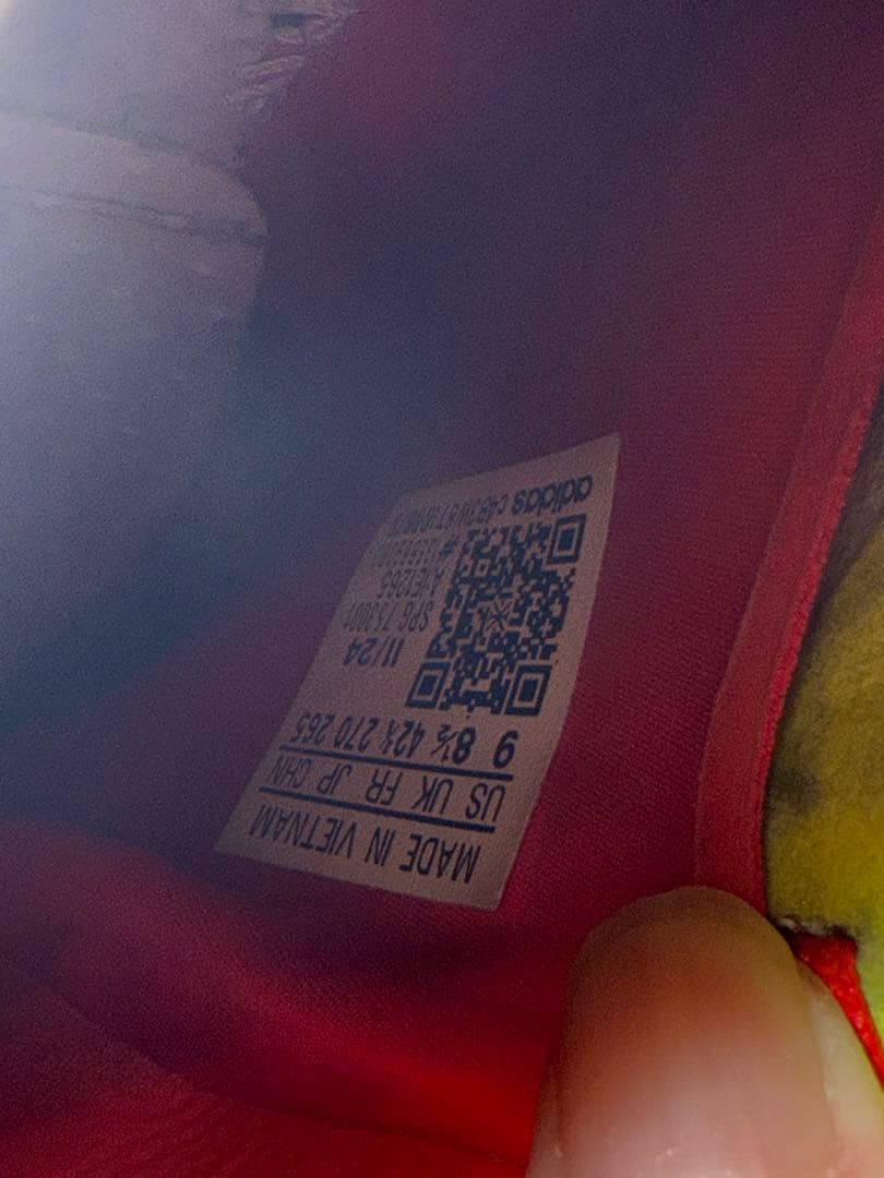 アディダス F50 ELITE AG 27.0cm