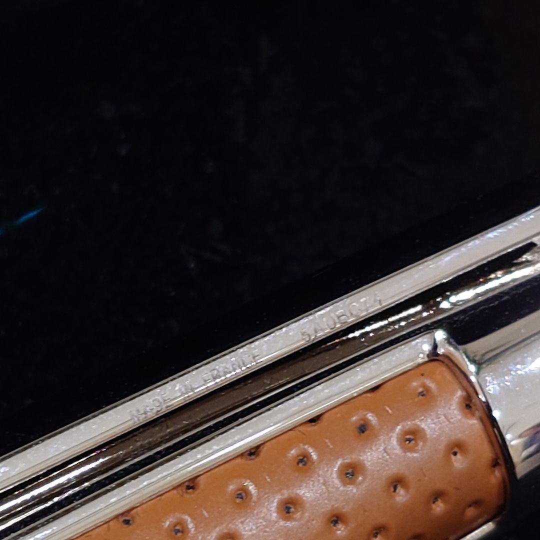 S.T.Dupont エス・テー・デュポン デフィ パンチドレザー ボールペン