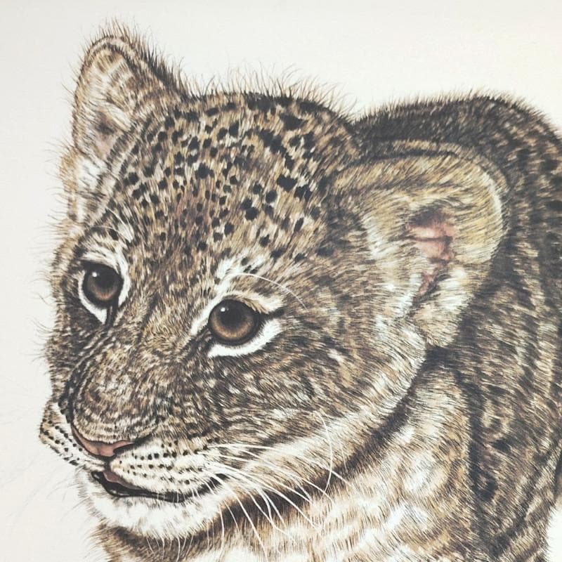 ☆ジャッキーマリーヴォーグ☆「ライオンカブ」オフセットリトグラフ 未使用！