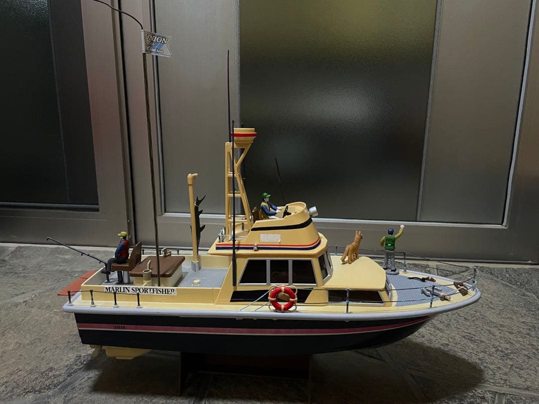 船 模型 レトロ YAMAHA 船舶 置物