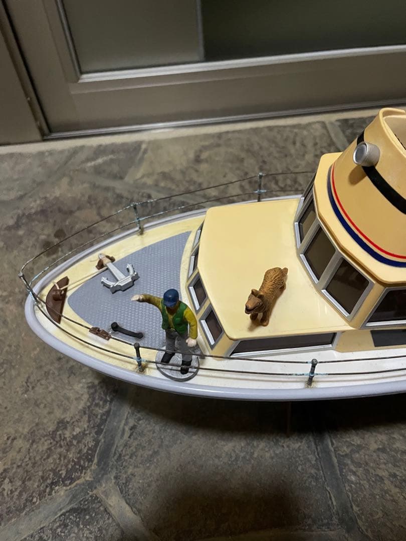 船 模型 レトロ YAMAHA 船舶 置物