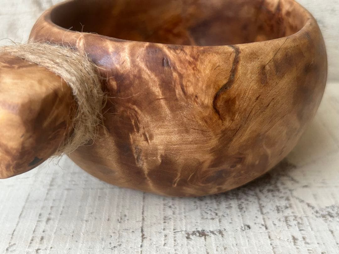 sunswood サンズウッド　白樺瘤　ククサ　kuksa ソロキャン　野営