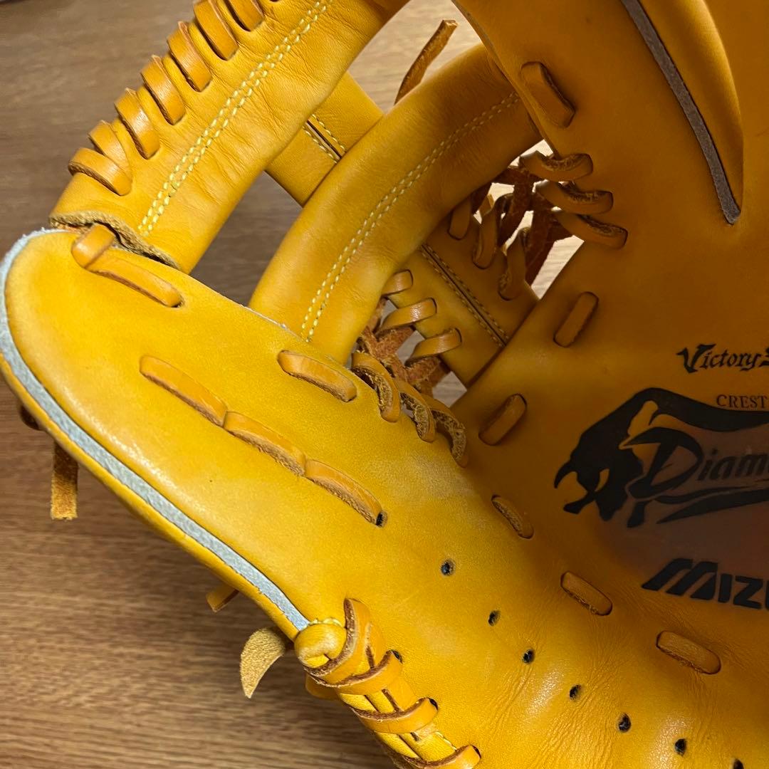 ミズノ ビクトリーステージ 一般軟式 グローブ グラブ 内野用 極美品
