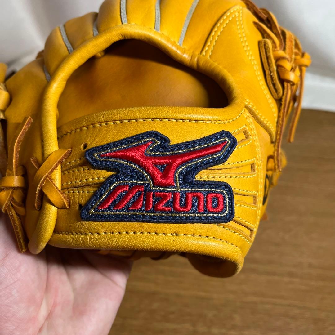 ミズノ ビクトリーステージ 一般軟式 グローブ グラブ 内野用 極美品