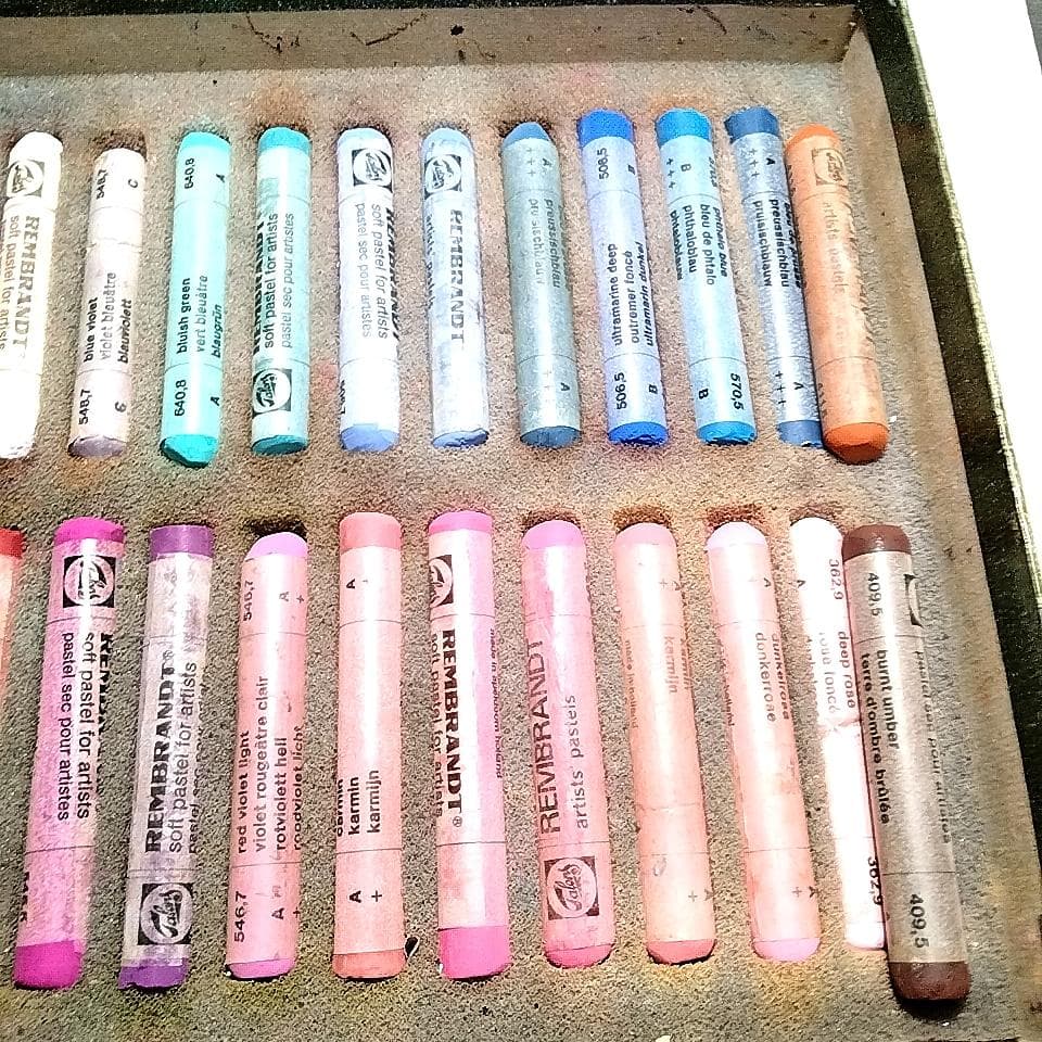 レンブラント ソフトパステル 60色　REMBRAND