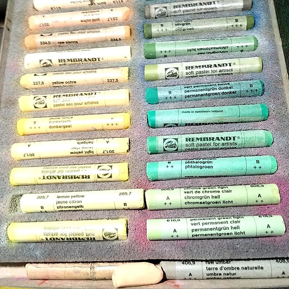 レンブラント ソフトパステル 60色　REMBRAND