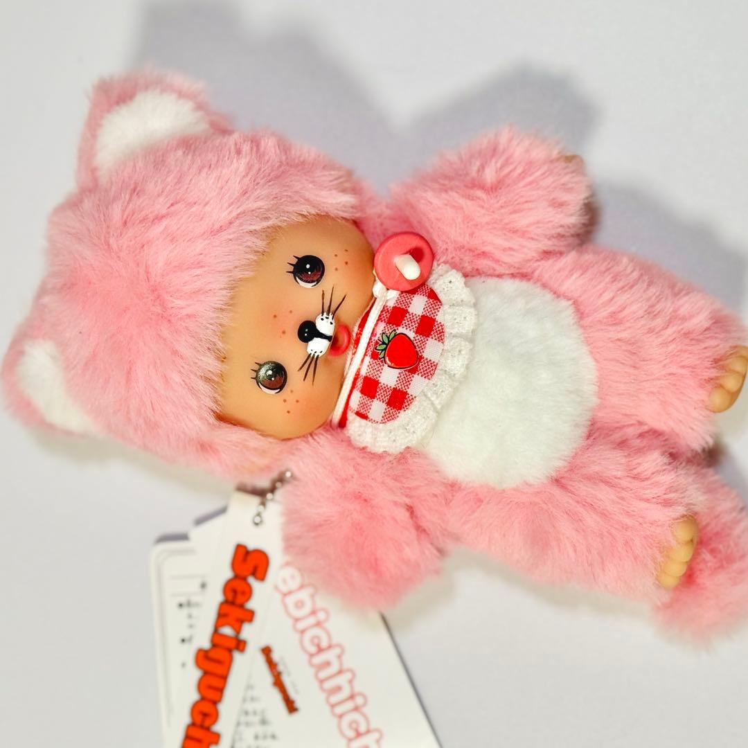 モンチッチ ベビチッチS カスタム ピンク猫 ぬいぐるみ 【一点限り】