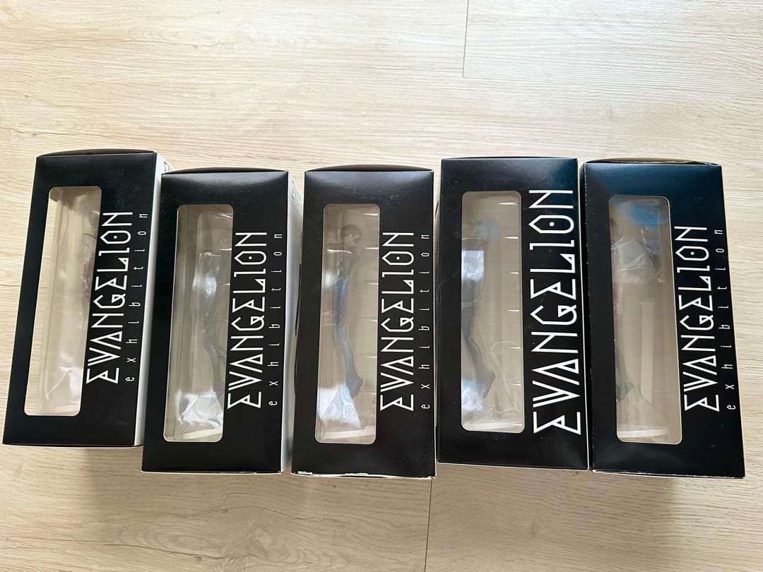 レア！エヴァンゲリオン展フィギュア 5体セット