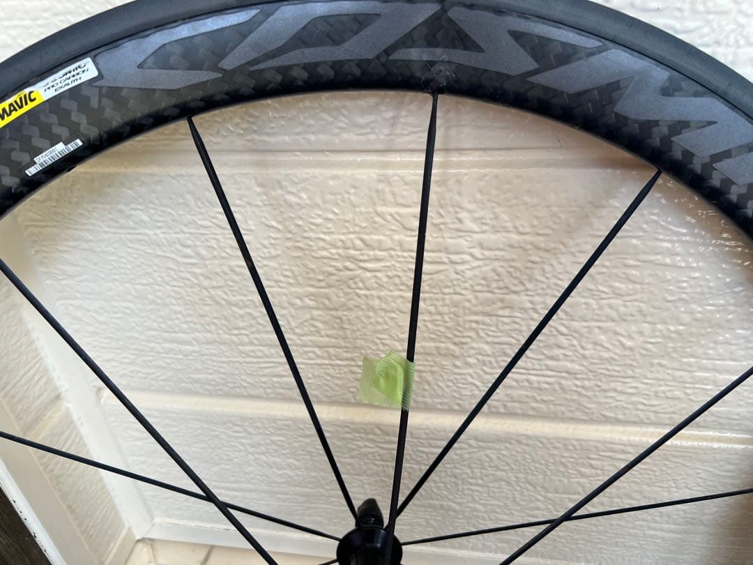 ジャンクMAVICCOSMICPROCARBONEXALITH貴重なスポーク付き