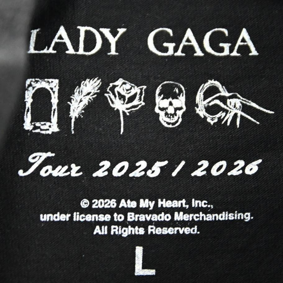 【ラスト1枚】レディー・ガガ ライブTシャツ Lサイズ Dance or Die