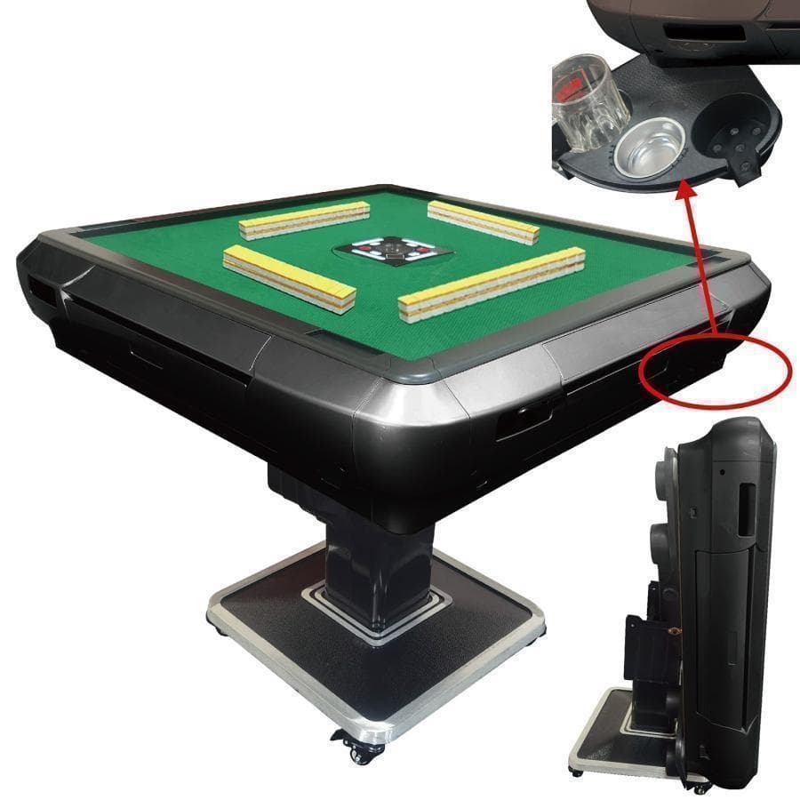 R2126全自動麻雀卓 家庭用折りたたみ 麻雀卓 全自動卓33mm ブラック