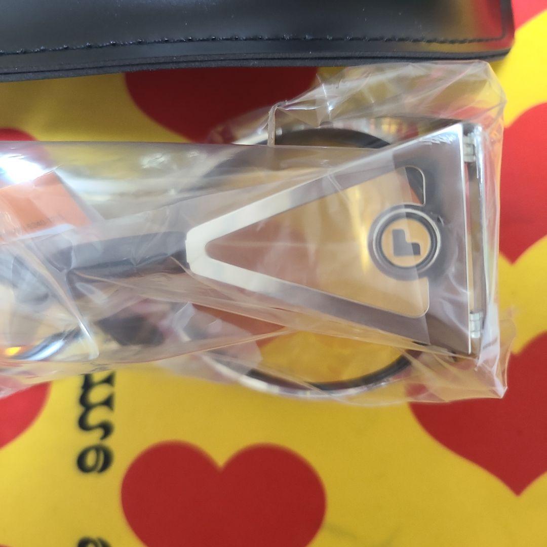 LEMONed ラウンド型サングラス ケース付き