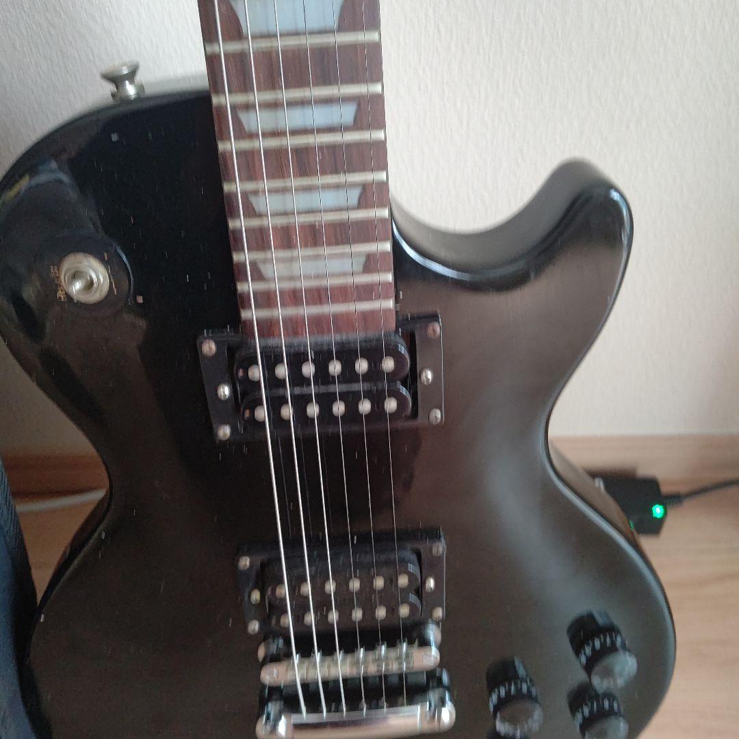 Maison エレキギターブラック Yamaha製ケース付き