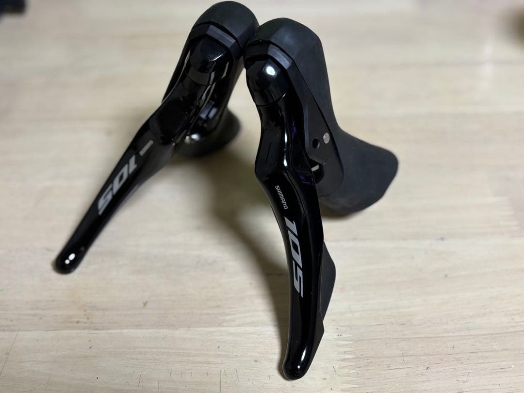 Shimano 105 STIシフター・FD/RDディレイラーセット　R7100