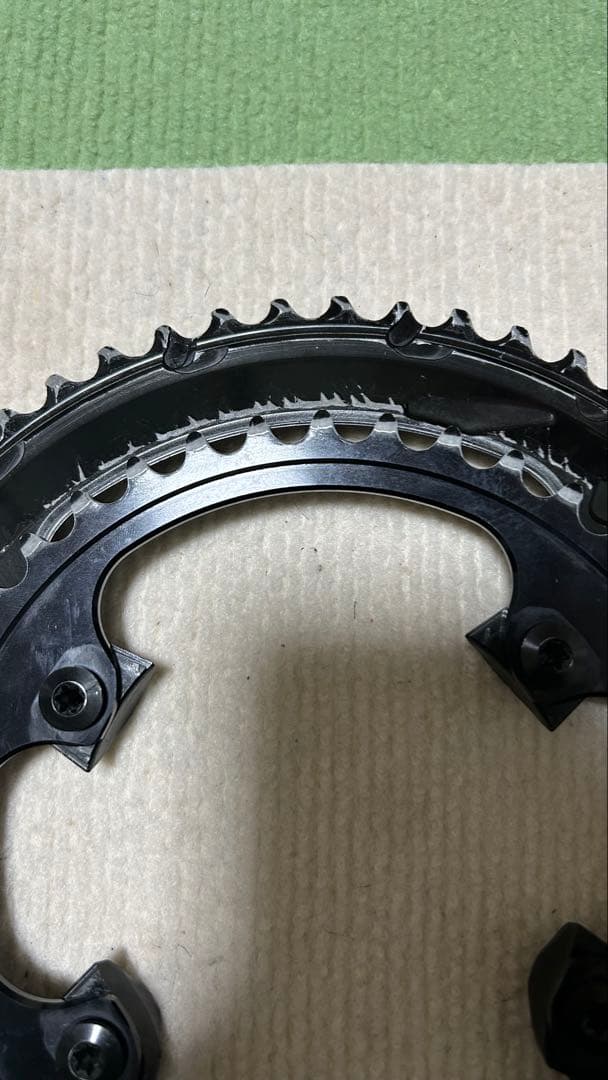 デュラエースチェーンリング 12s 54×40 程度良好