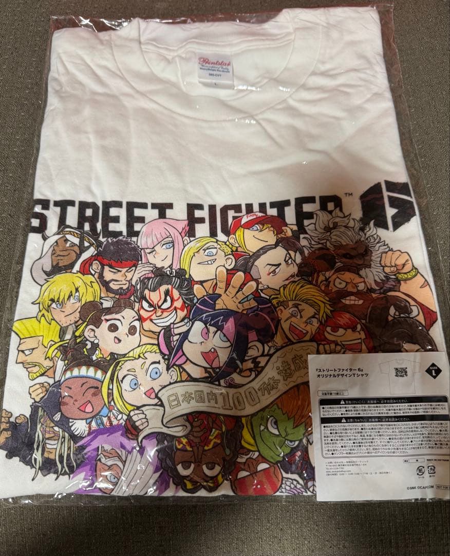 ストリートファイター6 非売品　tシャツ L