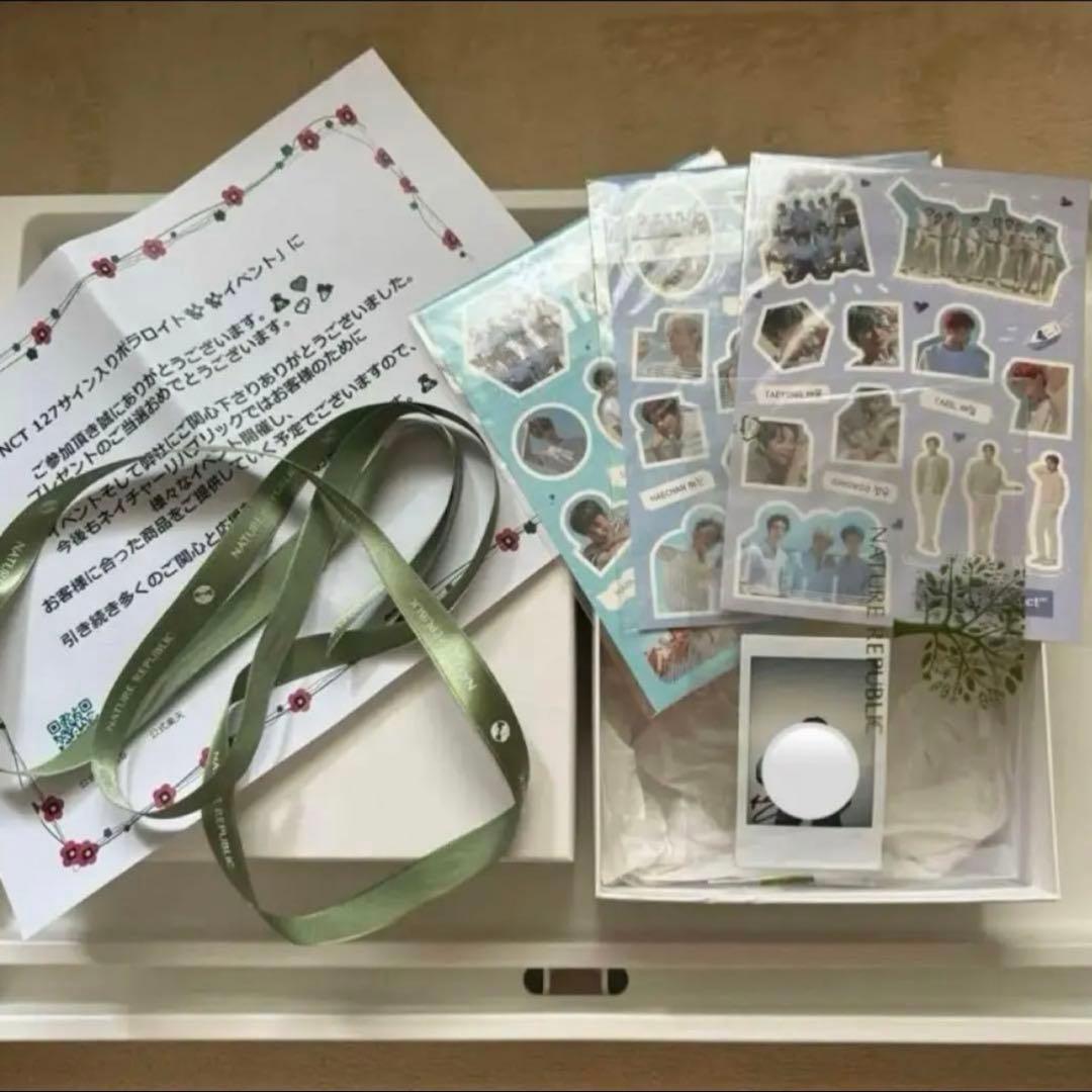 NCT 127 ジョンウ 直筆サイン チェキ ポスター セット