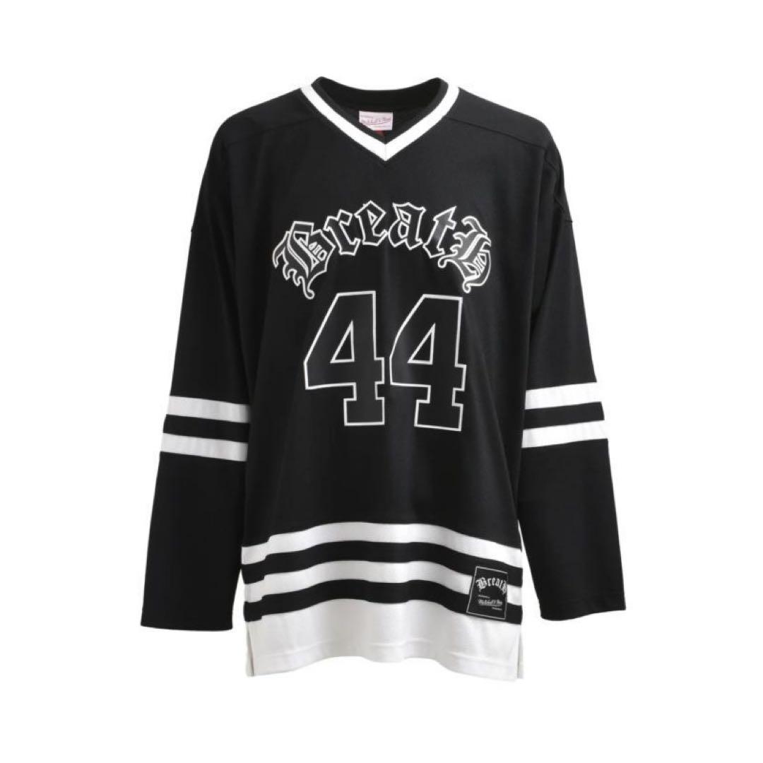 breath × mitchell&ness hockey jersey