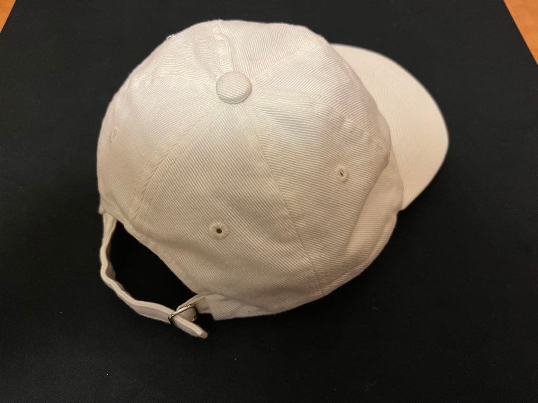 Casablanca ウサギ ロゴ刺繍 キャップ ホワイト