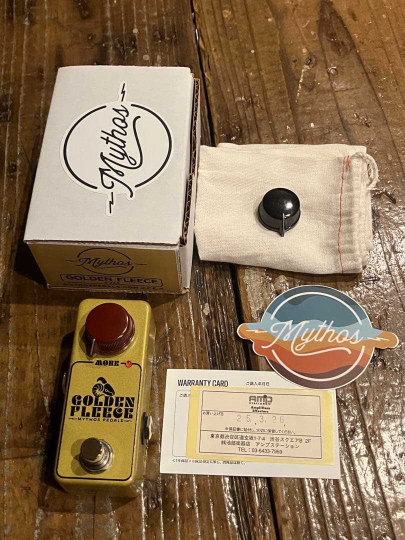 ギター mythos pedals golden fleece