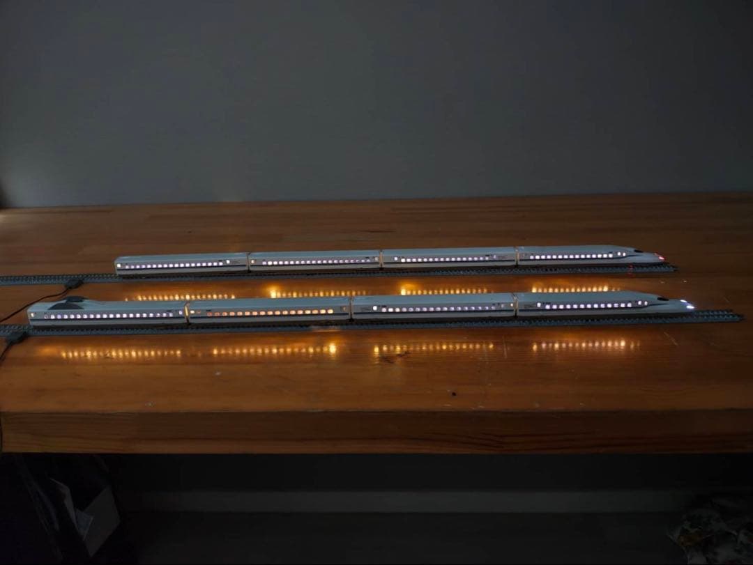 室内灯搭載済　KATO N700S　新幹線のぞみ　基本セット　増結セット　8両