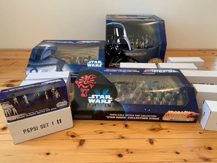 スター・ウォーズ ペプシ ボトルキャップ フルコンプリート