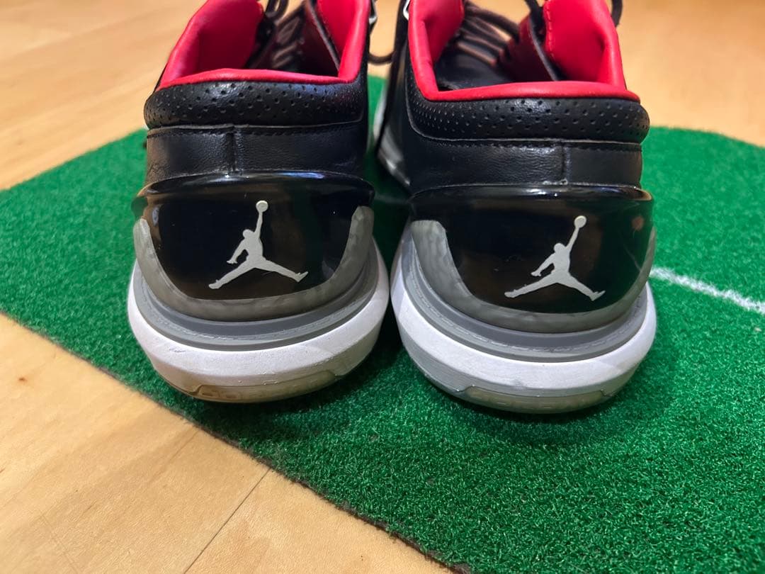 ナイキゴルフシューズ　ジョーダン ADG 4 Jordan ブラック/レッド
