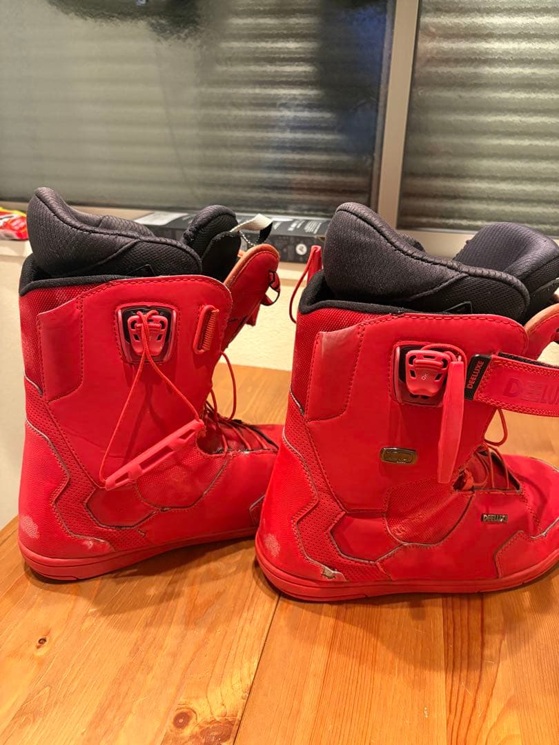 DEELUXE ディーラックス スノーボードブーツ 28.5cm レッド