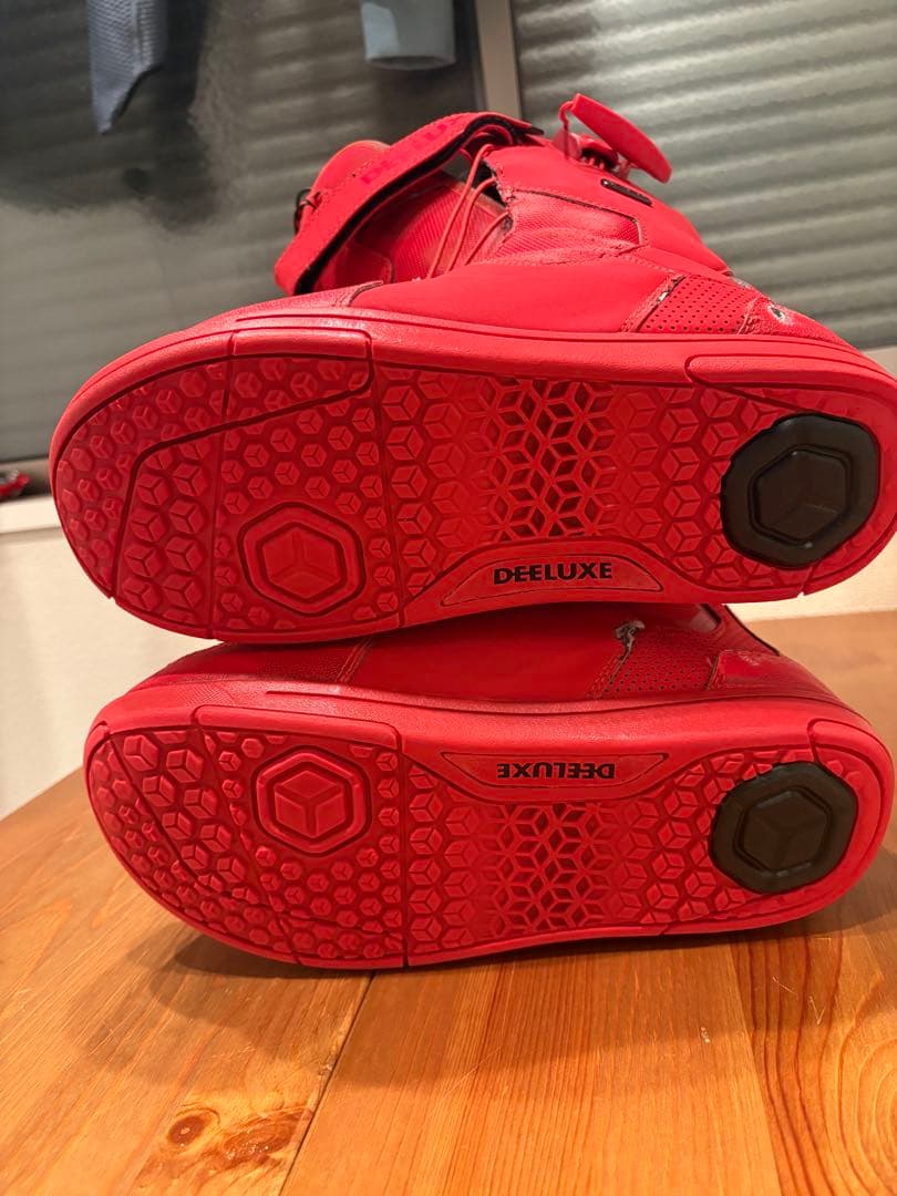 DEELUXE ディーラックス スノーボードブーツ 28.5cm レッド