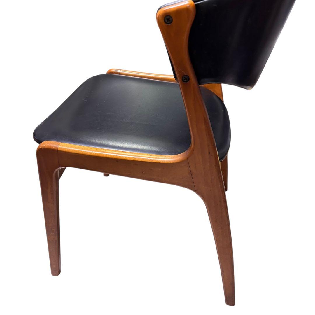 北欧 ダイニングチェア 1脚 アンティーク　アサヒファニチュア