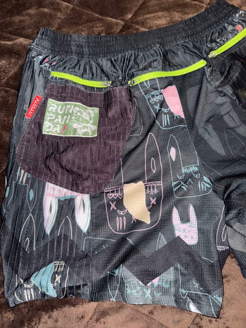 Pandani パンダーニ 5ポケット ランニング パンツ メンズ L パンダ