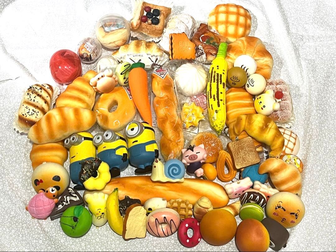 【超大量68点】スクイーズ まとめ売り 希少・キャラ物多数 ガチャなど