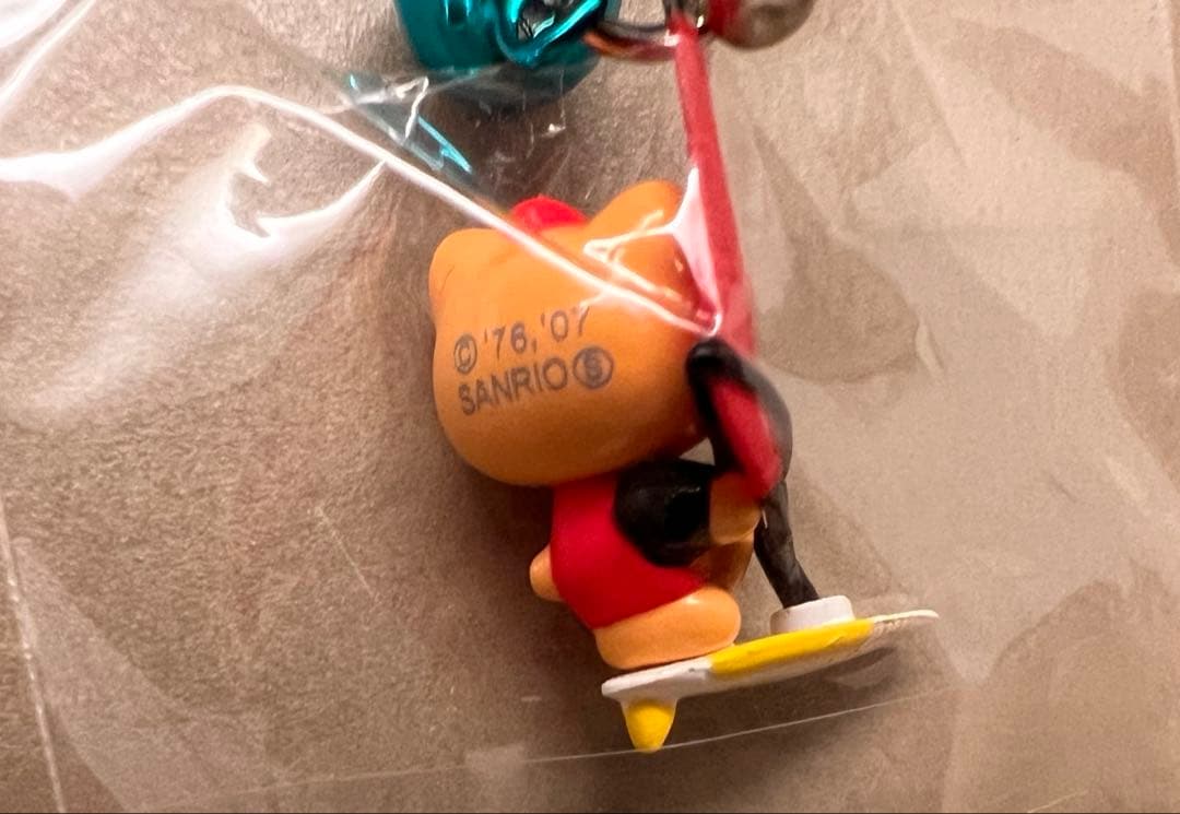 本日限定お値下げ【ご当地キティ】Life天国で君に逢えたら　根付け　ストラップ