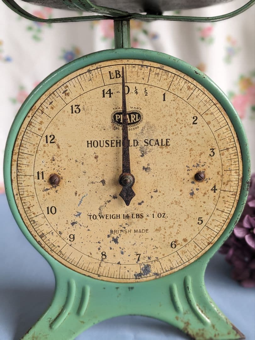 イギリスアンティーク パール PEARL ハウスホールドスケール 秤 スケール