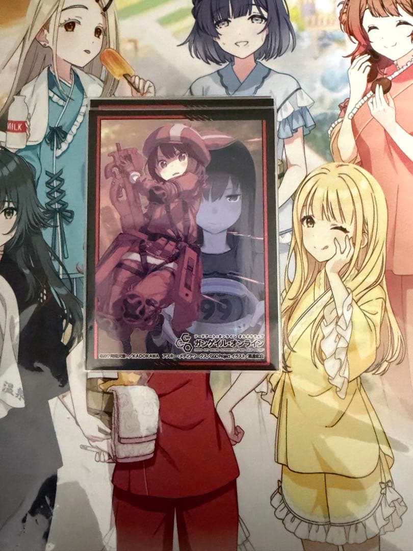 WS GGO デッキ スリーブ付き