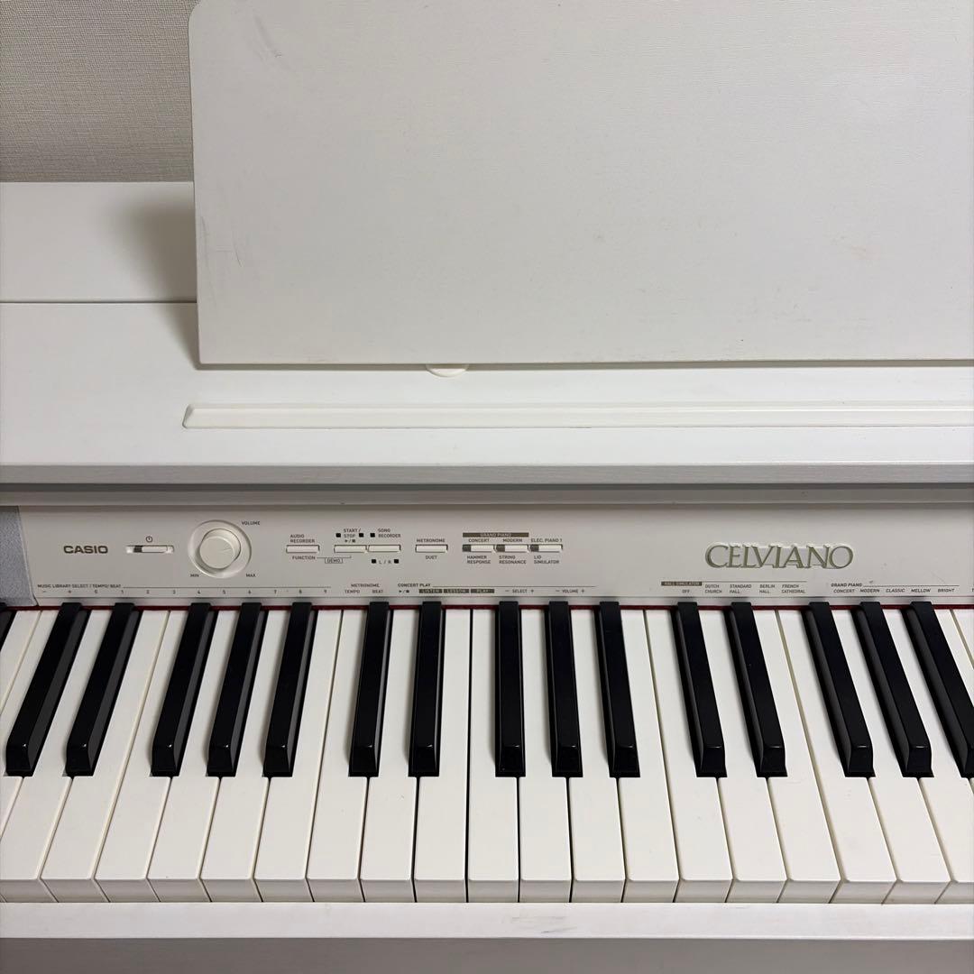 CASIO CELVIANO ホワイト電子ピアノ AP-460