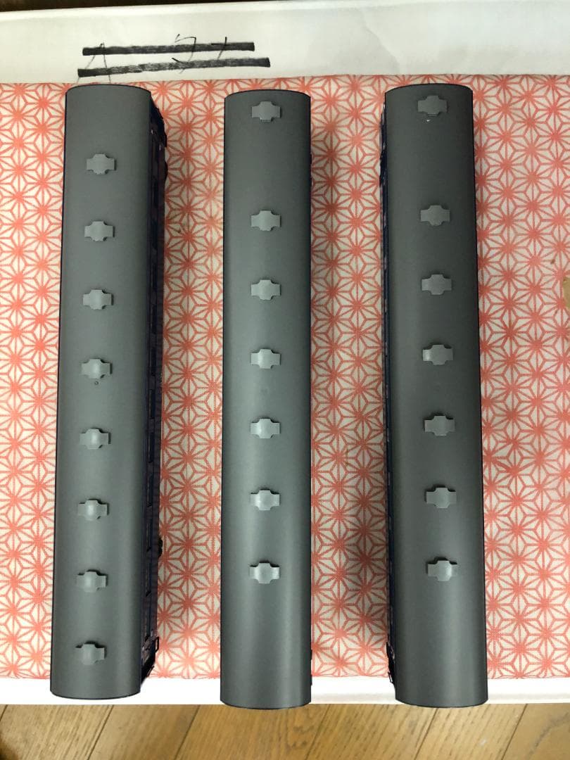 カトー　HO　スハ43 １両 ＋ スハフ42 ２両（すべてブルー）