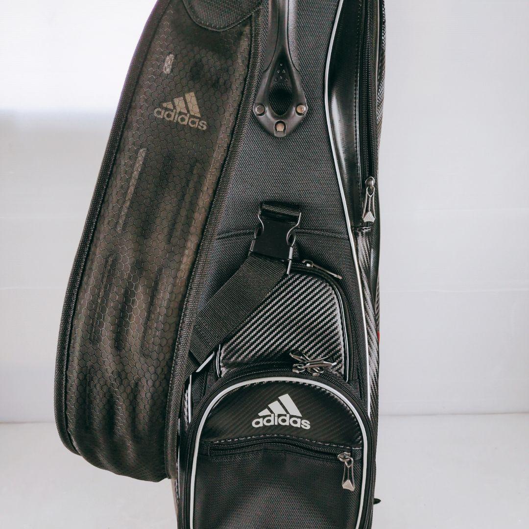 アディダス ゴルフバッグ キャディバッグ adidas ブラック