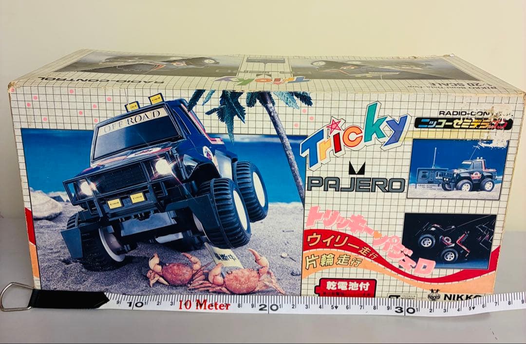 ニッコー　トリッキーパジェロ　ラジコン、ウィリー、片車走行。