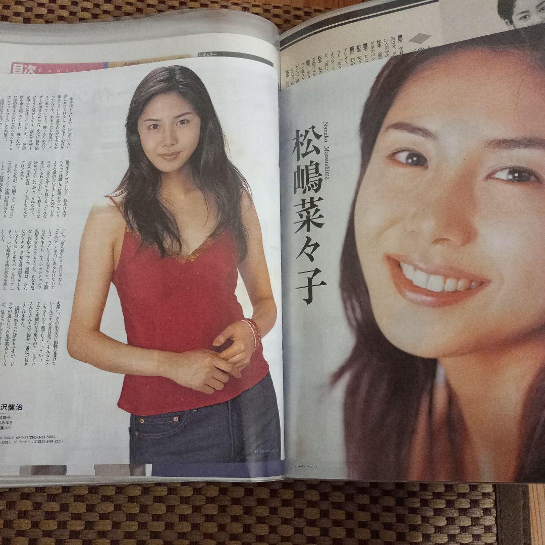 松嶋菜々子さん 切り抜きファイル80ページ