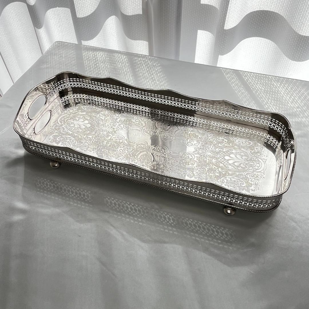 【Mappin Webb】 ギャラリートレー 49cm ロングタイプ 大型