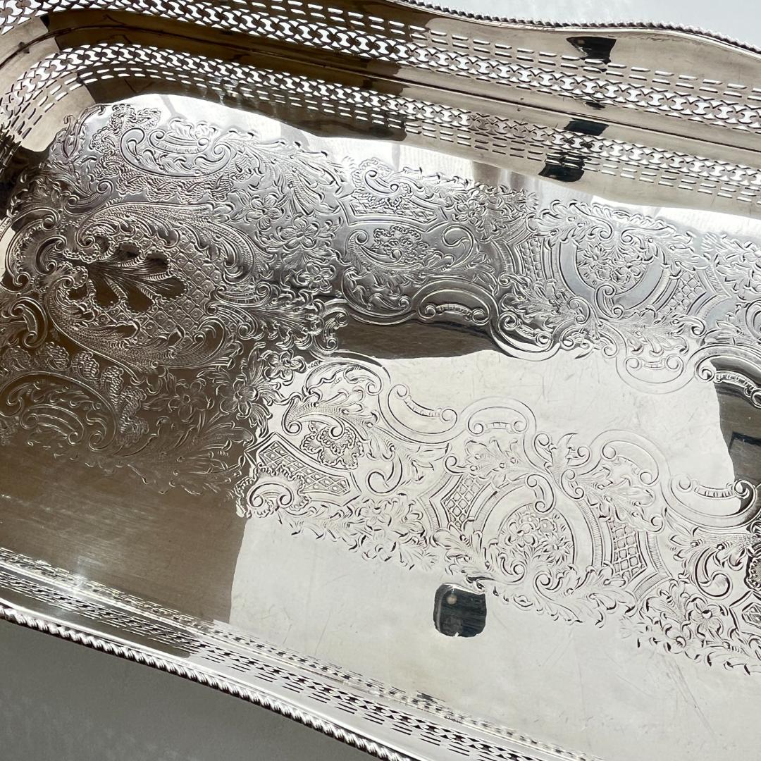 【Mappin Webb】 ギャラリートレー 49cm ロングタイプ 大型