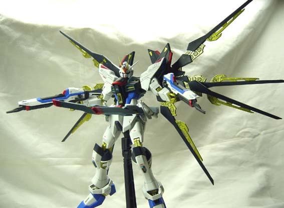 MG ストライクフリーダムガンダム / ガンプラ全塗装完成品