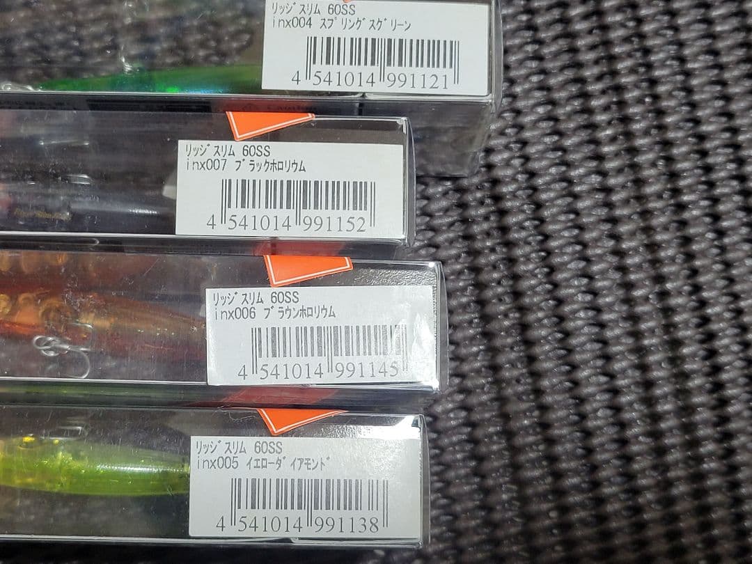 リッジスリム60ss　インクスレーベル　限定カラー　全4種　新品未開封品