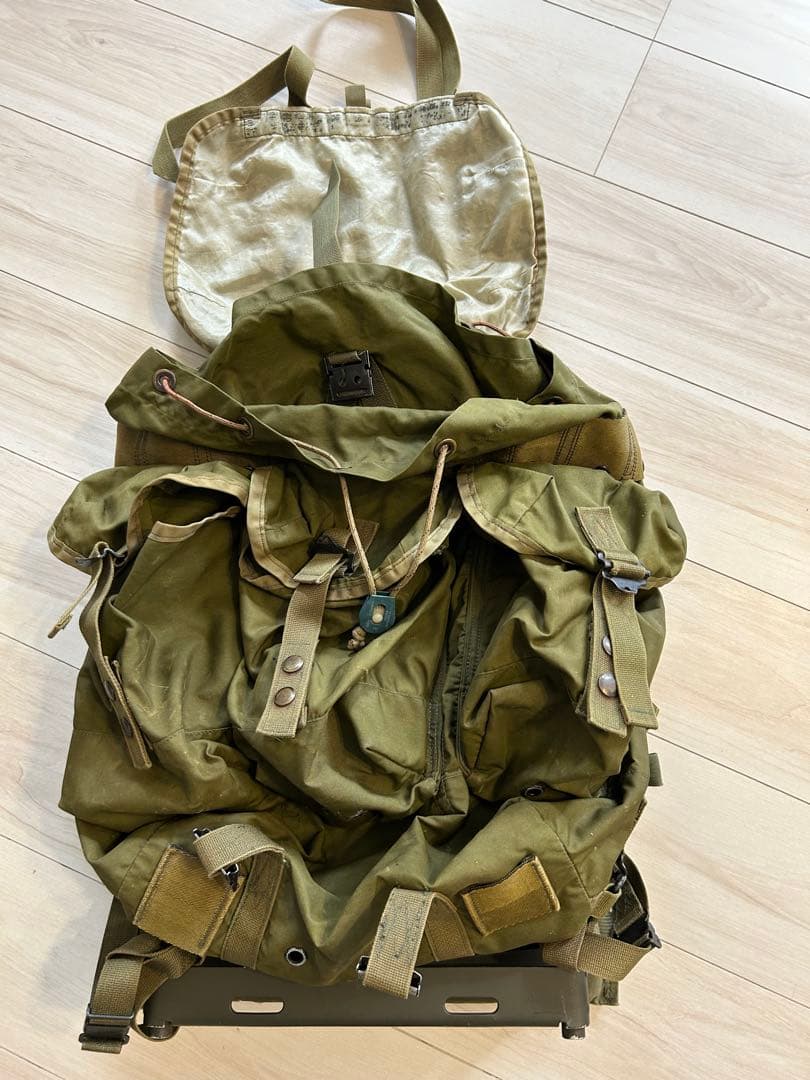 アリスパック　フレーム付き　米軍　実物