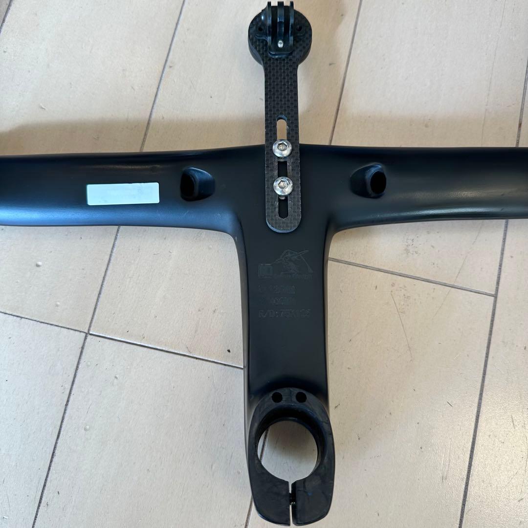 ウィンスペース　ゼロ　一体型ハンドル　幅400mm ステム125mm