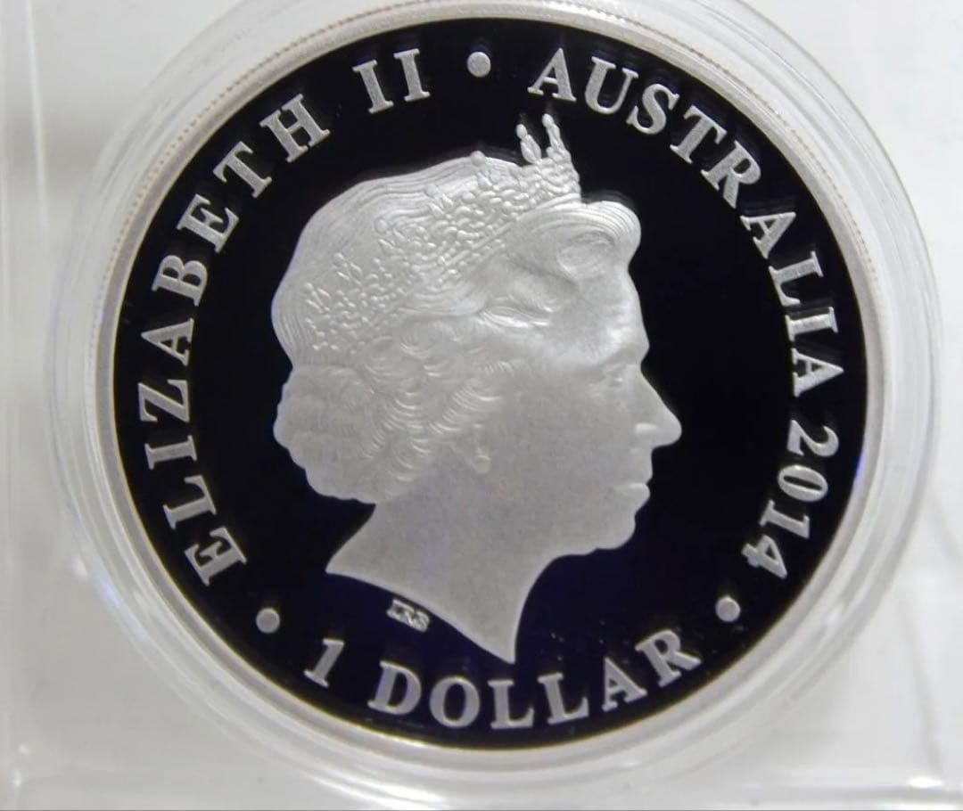 2014 オーストラリア ランドダウンアンダー 岩釣り 1オンス銀貨